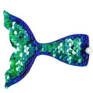 New SEQUIN MERMAID TAIL HAIR CLIP